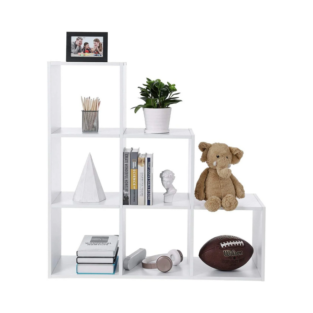 6-Cube Stair Step Shelf - Karrari