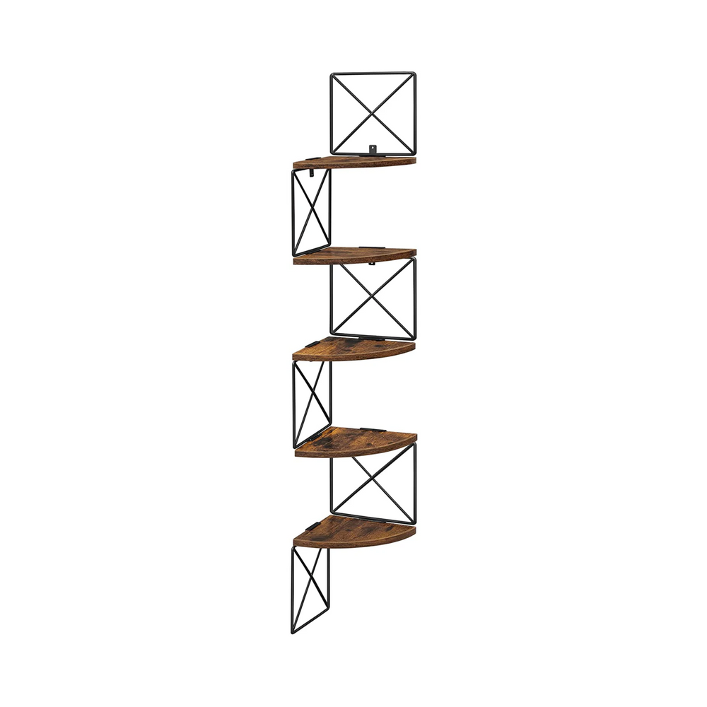 5-Tier Corner Wall Shelf - Karrari