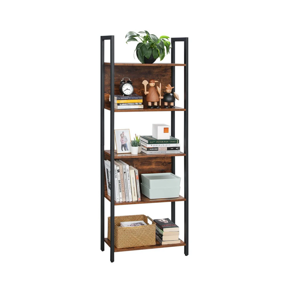 5-Tier Bookcase & Storage Shelf - Karrari