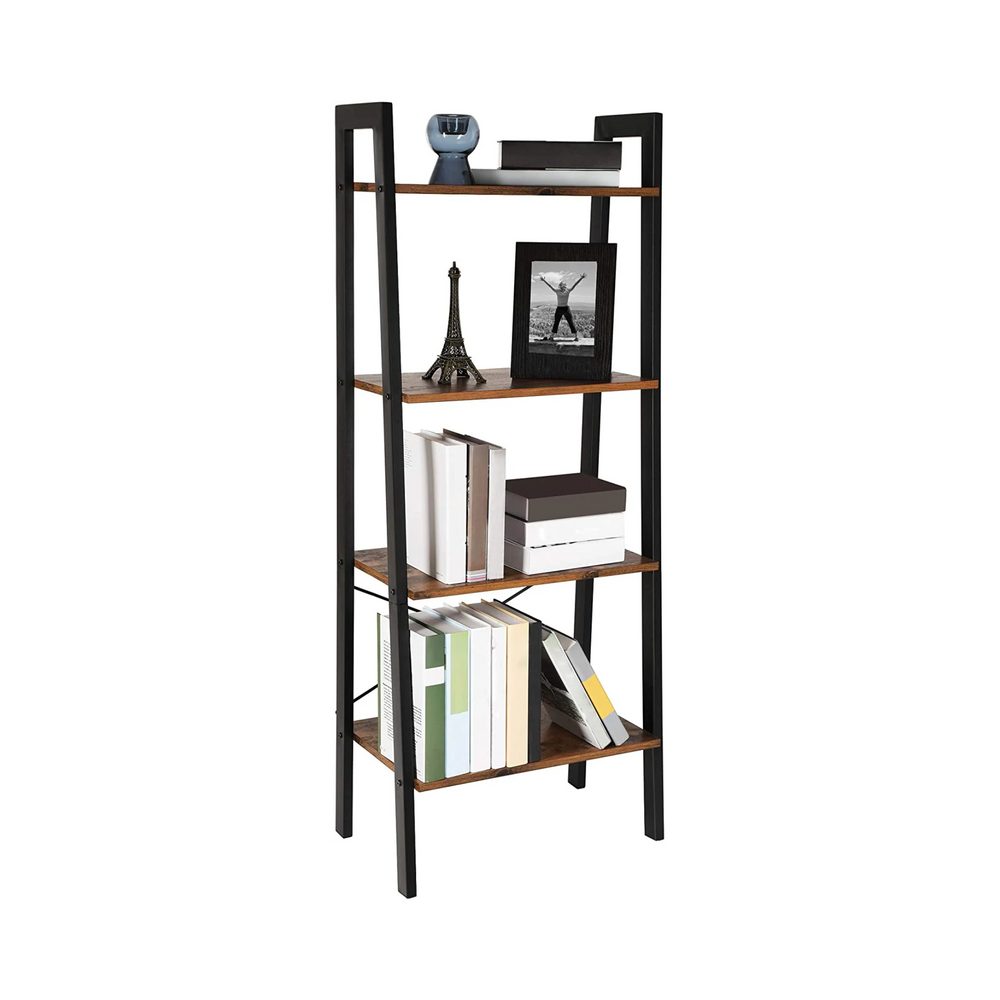 4-Tier Industrial Ladder Shelf - Karrari