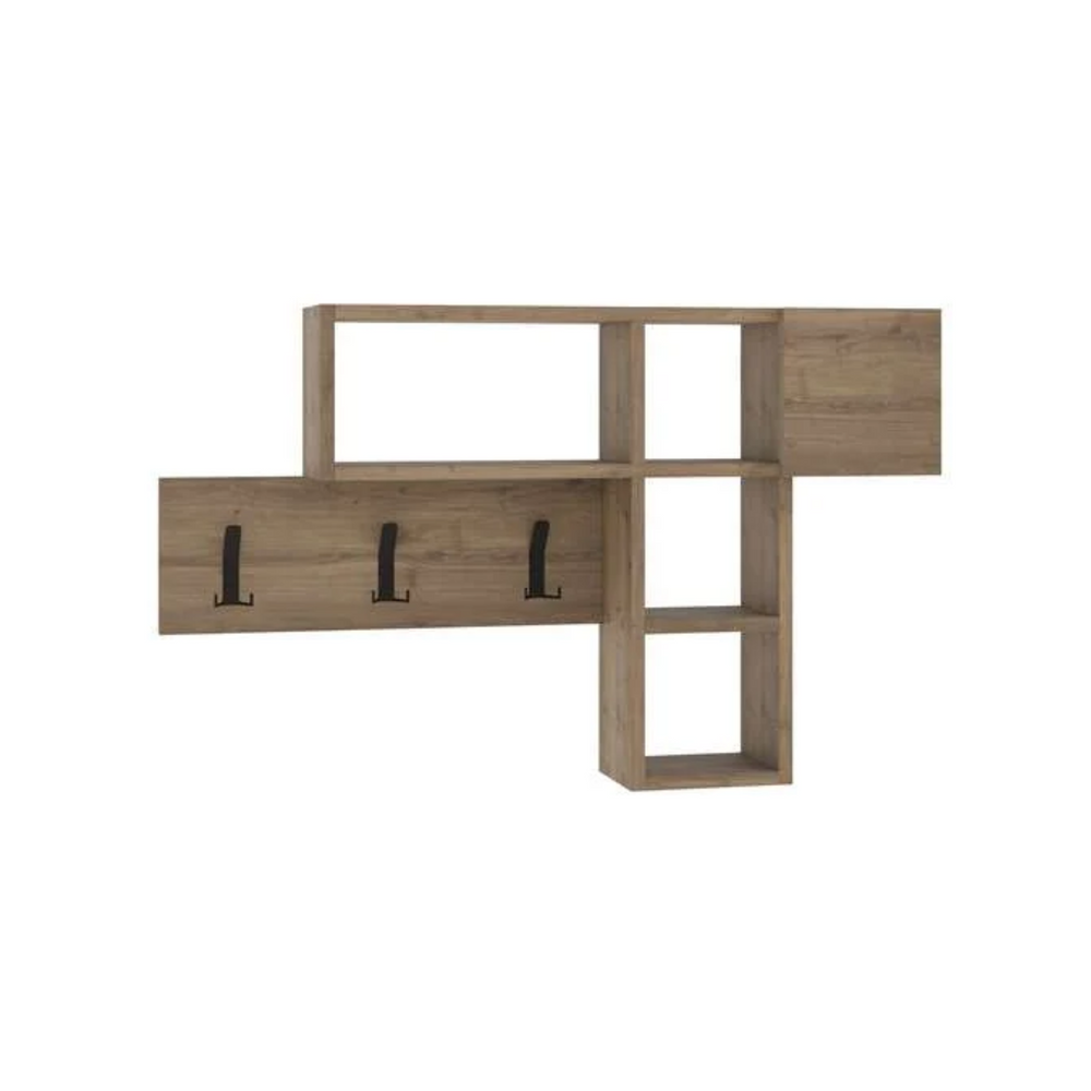 Wall Organizer with Shelves & Hooks - Karrari