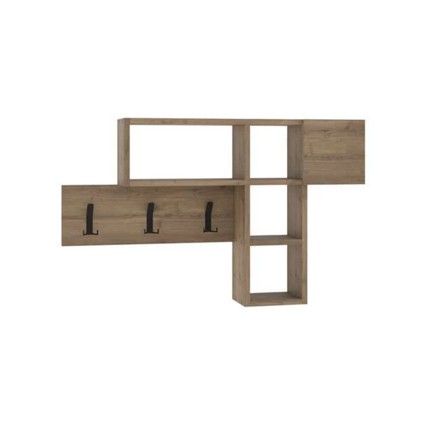 Wall Organizer with Shelves & Hooks - Karrari