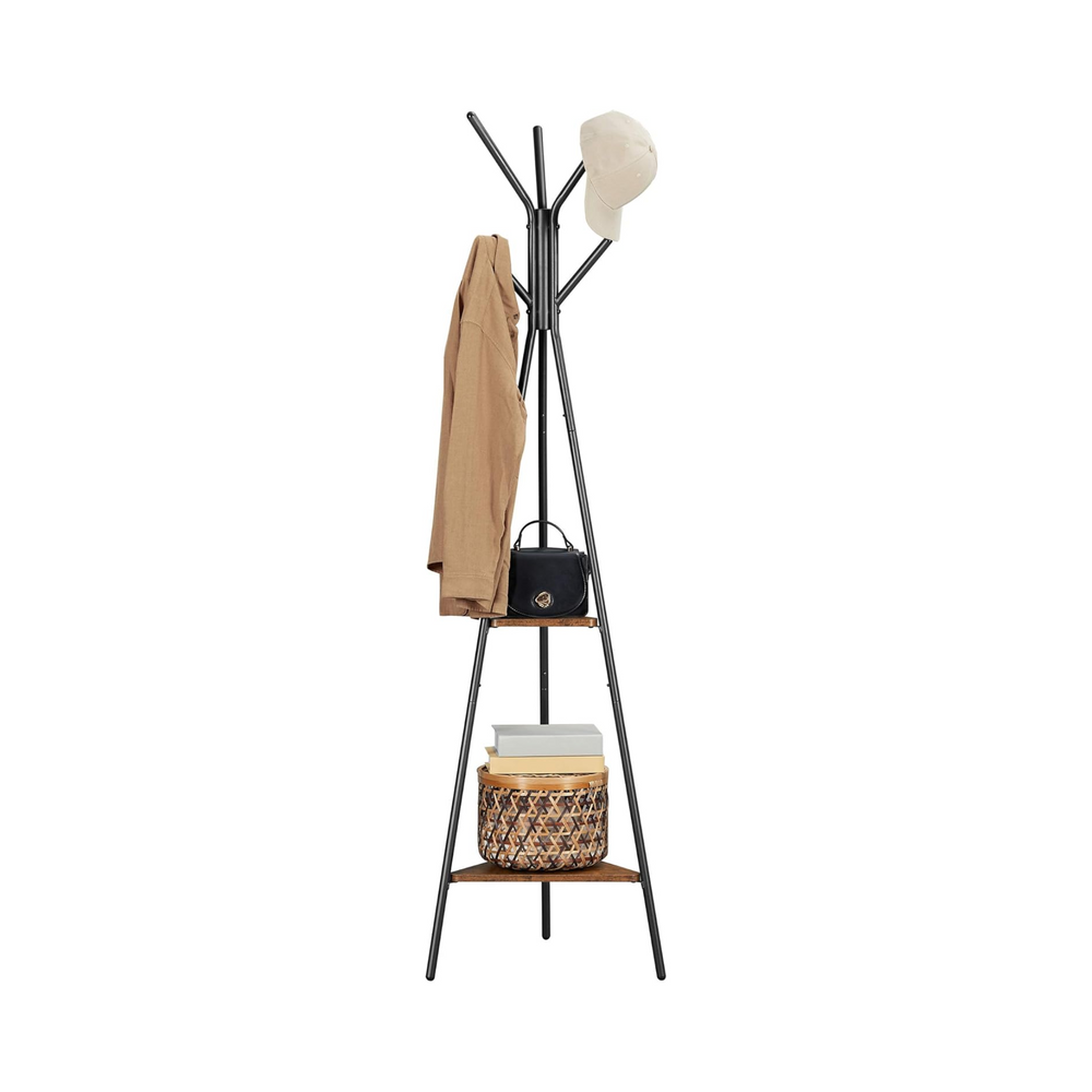 Coat Hanger Stand with Shelves - Karrari