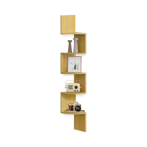 5-Tier Corner Floating Shelf - Karrari