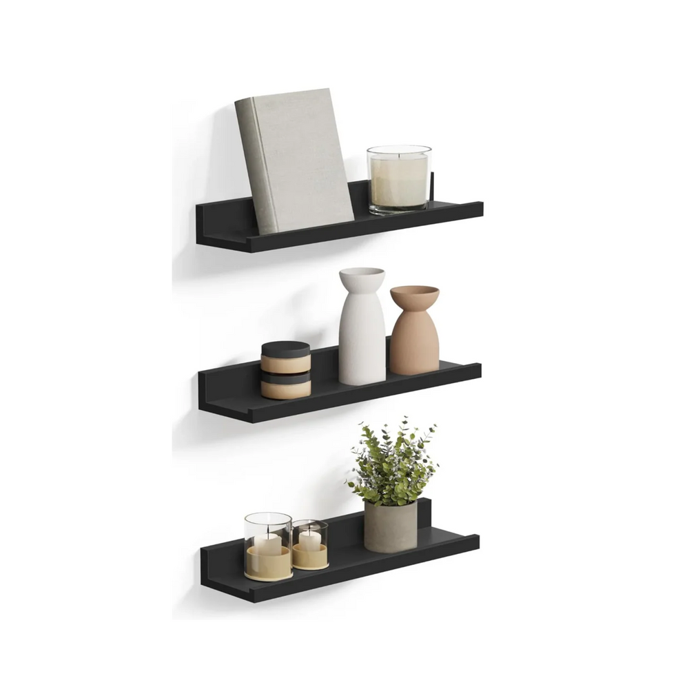 3 Piece Floating Wall Shelves - Karrari