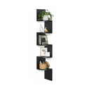 Wall-Mounted Corner Shelf with Shelves - Karrari
