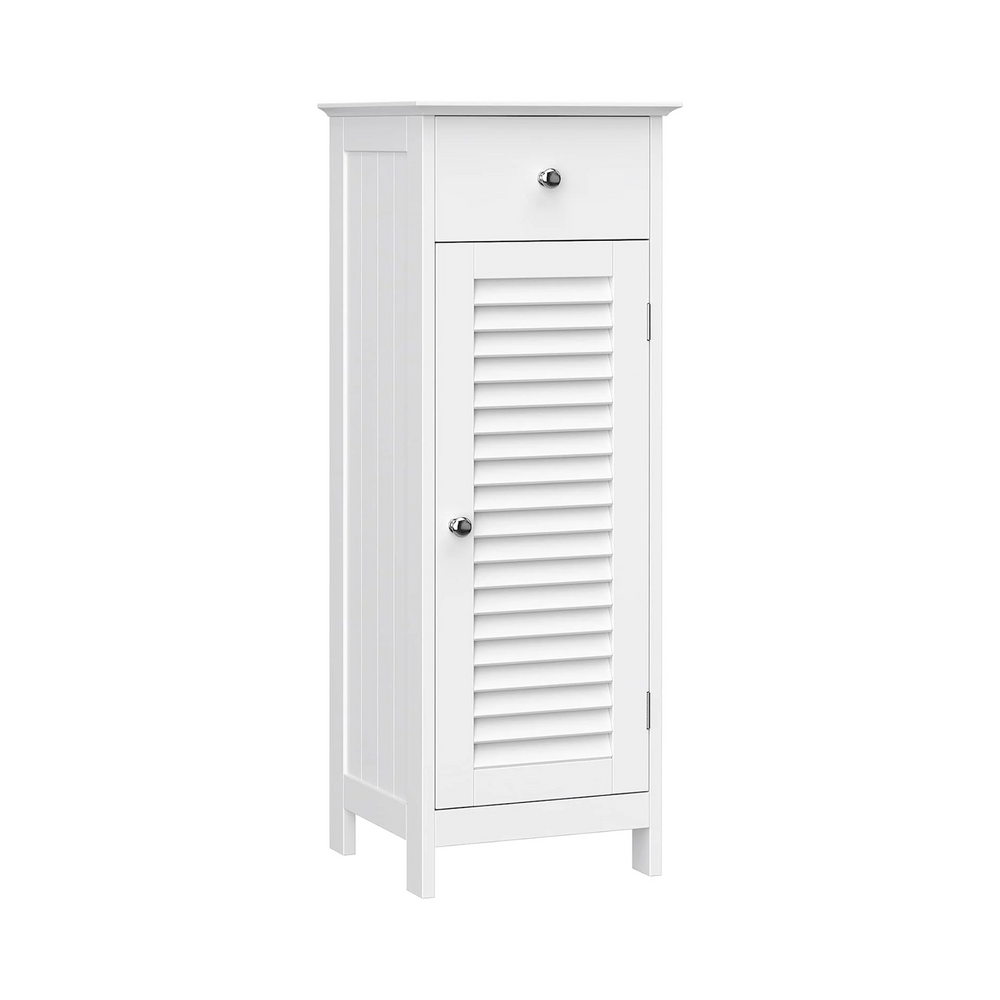 Bathroom Floor Cabinet with Drawer & Door - Karrari