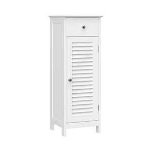 Bathroom Floor Cabinet with Drawer & Door - Karrari