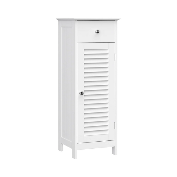 Bathroom Floor Cabinet with Drawer & Door - Karrari