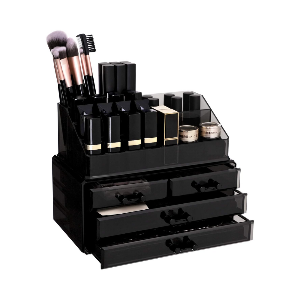 Acrylic Makeup Organizer with 4 Drawers - Karrari