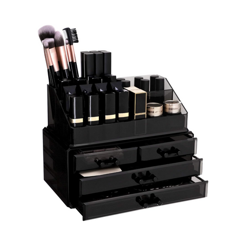 Acrylic Makeup Organizer with 4 Drawers - Karrari
