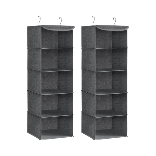 Set of 2 Foldable Hanging Storage Organisers - Karrari