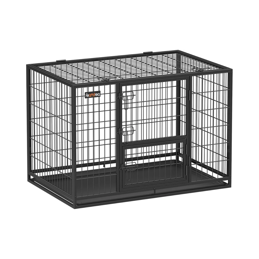 Heavy-Duty Dog Cage for Large & Medium Dogs - Karrari