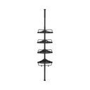 Adjustable 4-Tier Shower Corner Shelf - Karrari