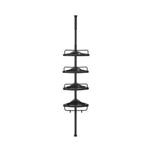 Adjustable 4-Tier Shower Corner Shelf - Karrari