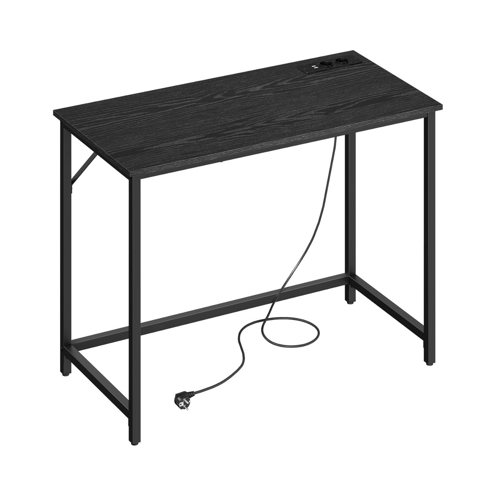 Gaming Desk with LED Lighting & Power Strip - Karrari