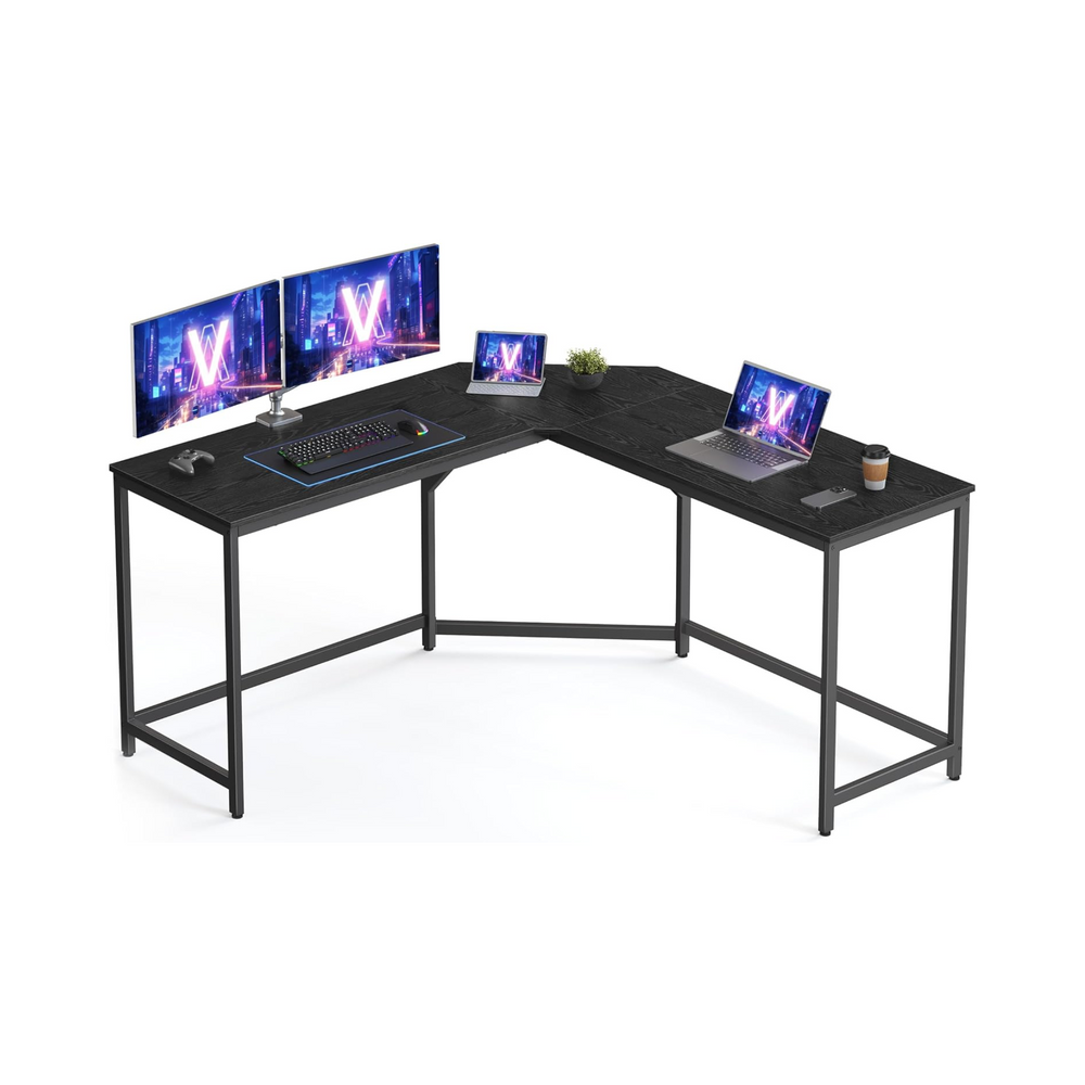 L-Shaped Desk for Home Office & Gaming Setup - Karrari