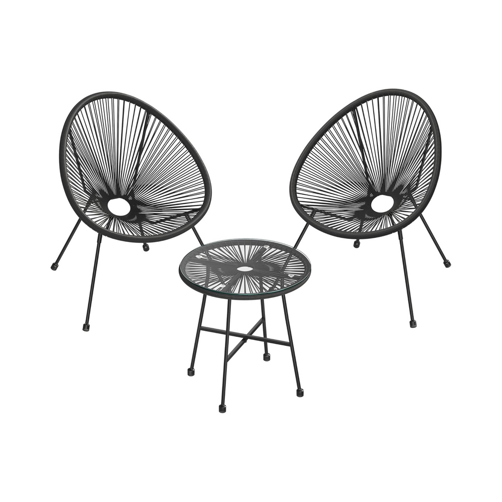 Outdoor Furniture Set – Table & 2 Chairs - Karrari