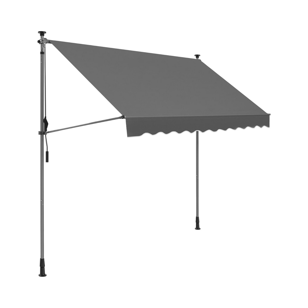 Balcony Awning - Adjustable Sun Shade with Crank Handle - Karrari