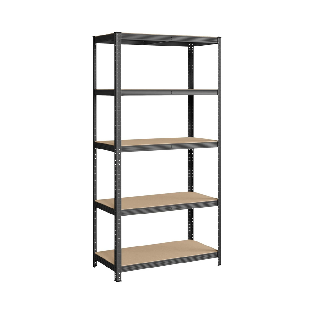 Basement & Garage Shelving - Heavy-Duty 5-Tier Steel Rack (50x100x200cm) - Karrari