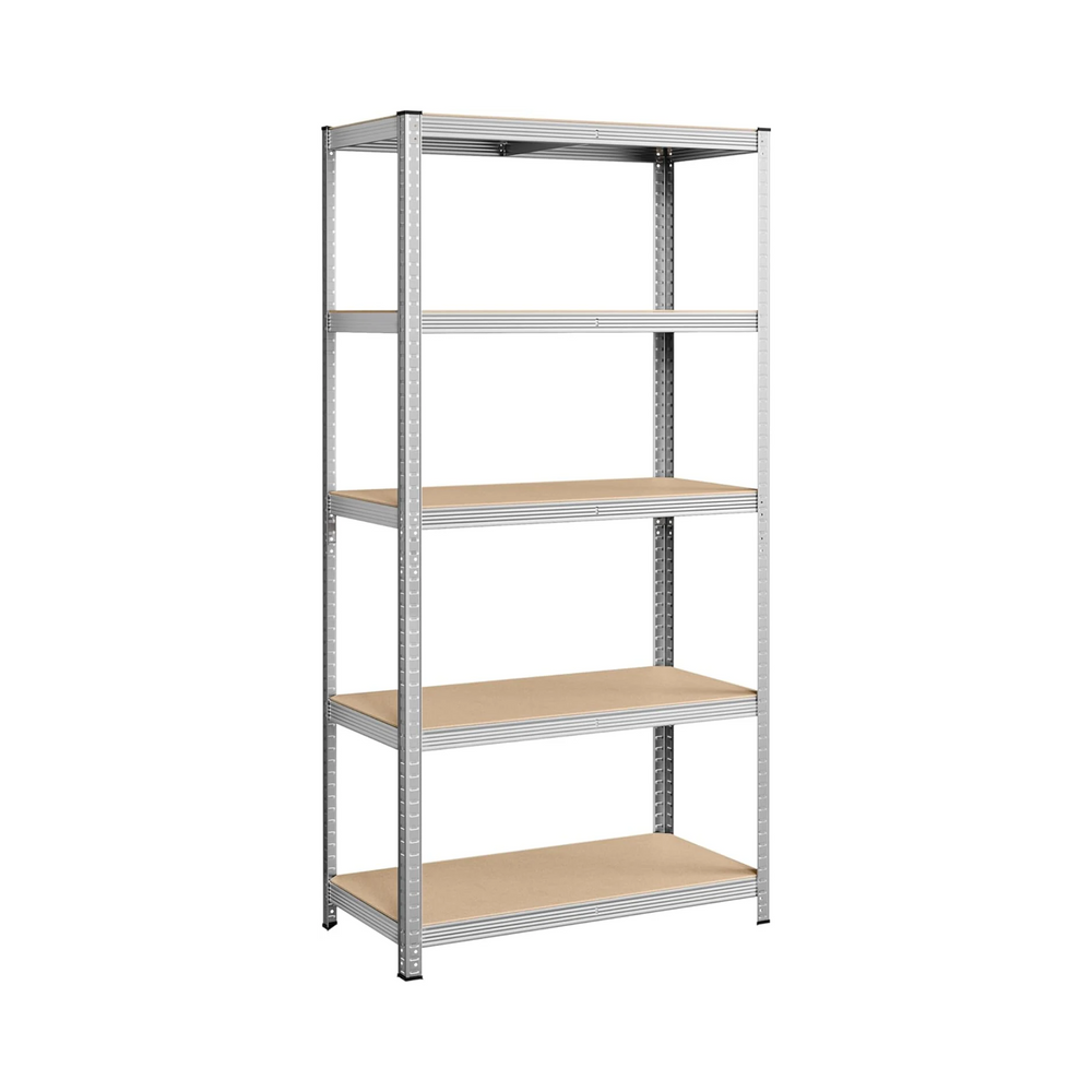 5-Tier Garage Shelving - Durable Steel, Easy Assembly (50x100x200cm) - Karrari