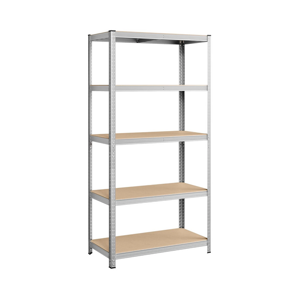 5-Tier Garage Shelving - Durable Steel, Easy Assembly (50x100x200cm) - Karrari