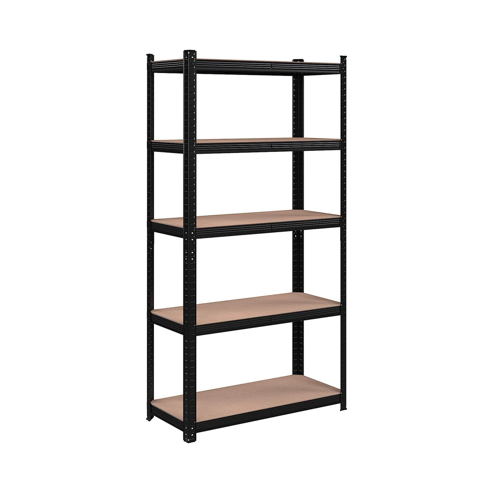 Garage Storage Shelf - 5-Tier Steel, Tool-Free Assembly (40 90x180cm) - Karrari