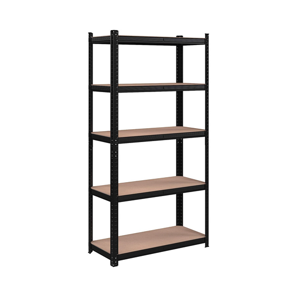 Garage Storage Shelf - 5-Tier Steel, Tool-Free Assembly (40 90x180cm) - Karrari