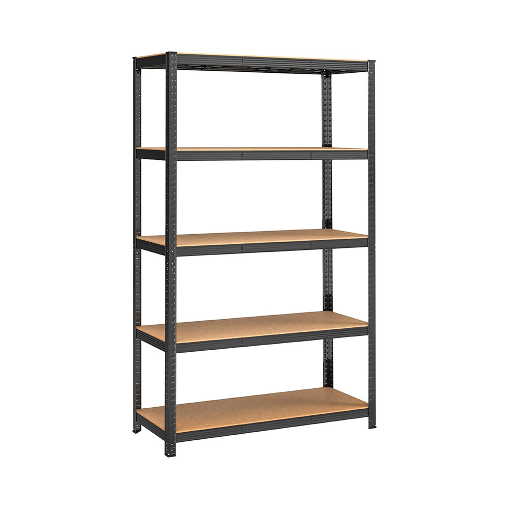 5-Tier Steel Shelving Unit – Boltless Garage Storage Rack (60x120x200cm) - Karrari