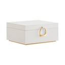 2-Layer Jewellery Box with Handle & Removable Tray - Karrari