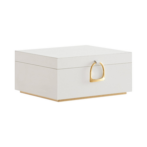 2-Layer Jewellery Box with Handle & Removable Tray - Karrari