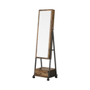 Lockable Jewellery Cabinet - Full-Length Mirror & Drawer - Karrari