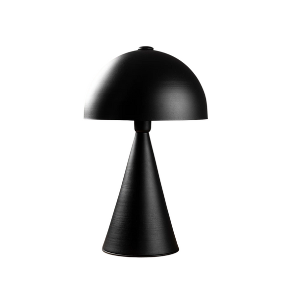 Metal Mushroom Table Lamp – Black - Karrari