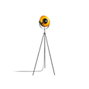 Industrial Tripod Floor Lamp with Metal Shade (160cm) - Karrari