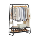 Steel Coat Stand with Shelves & Hooks - Karrari