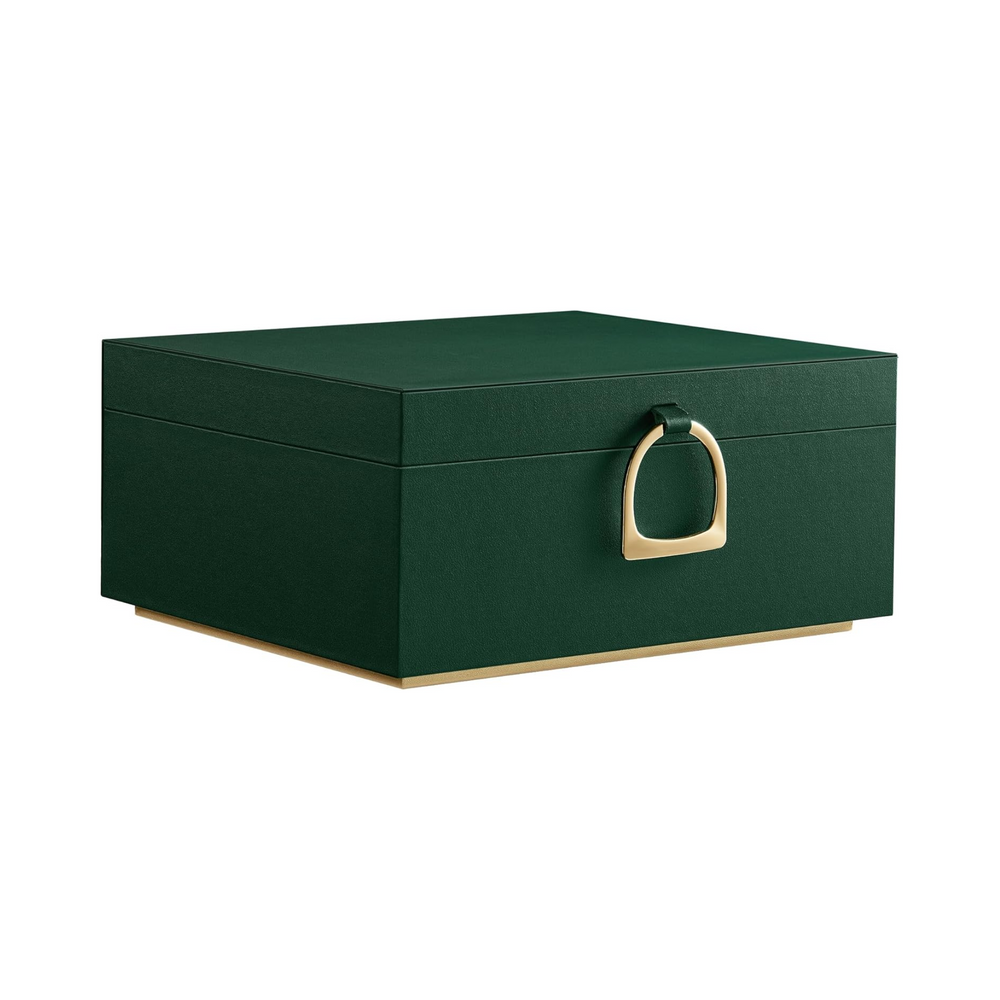 2-Layer Jewellery Box with Handle & Removable Tray - Karrari