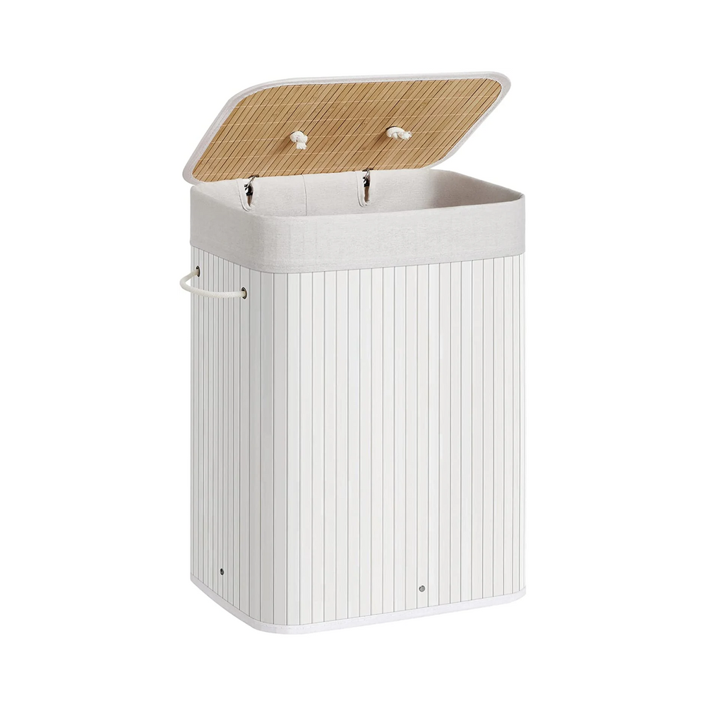 72L Foldable Bamboo Laundry Basket - Karrari