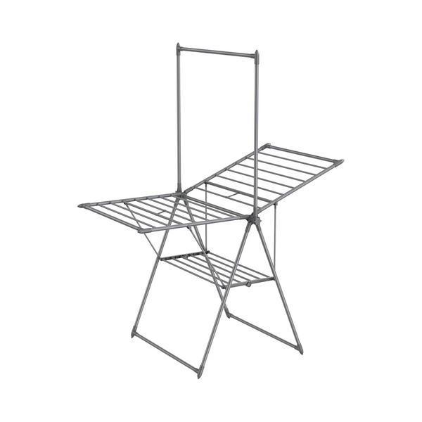Foldable Clothes Drying Rack – 2 Levels, 24 Rails - Karrari