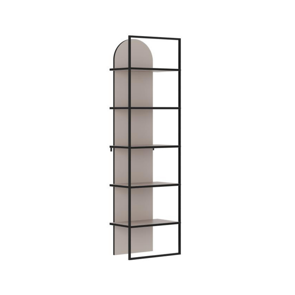 Archy Bookcase – Light Mocha - Karrari