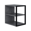 ECHO Side Table with Shelves - Karrari