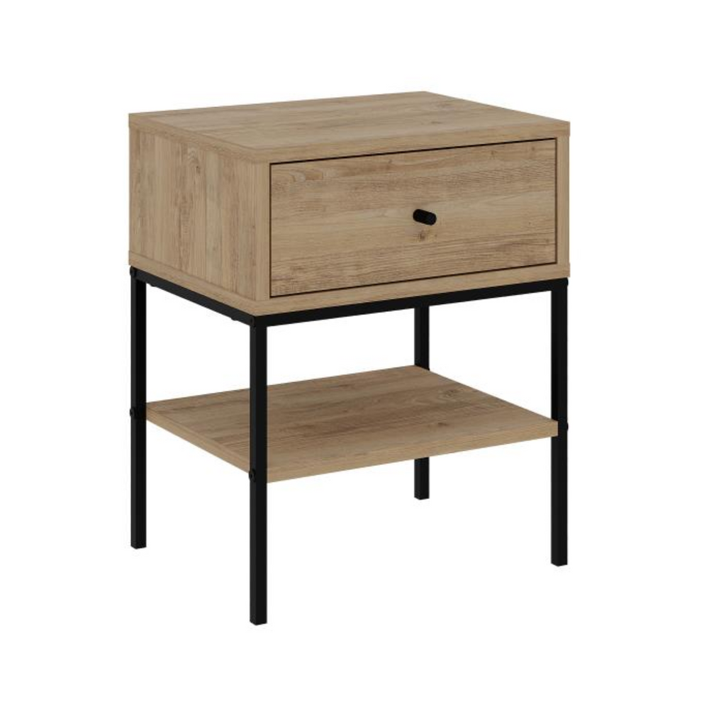 LISA Nightstand - Drawer & Compartment - Karrari