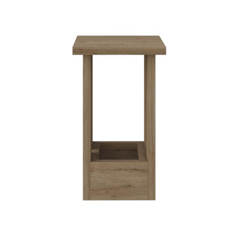 TASOS Side Table with Open Storage - Karrari