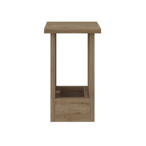 TASOS Side Table with Open Storage - Karrari