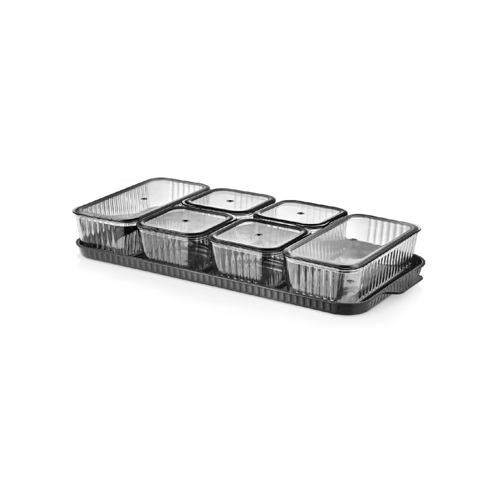 Serving Set with Tray – 6 Pieces - Karrari