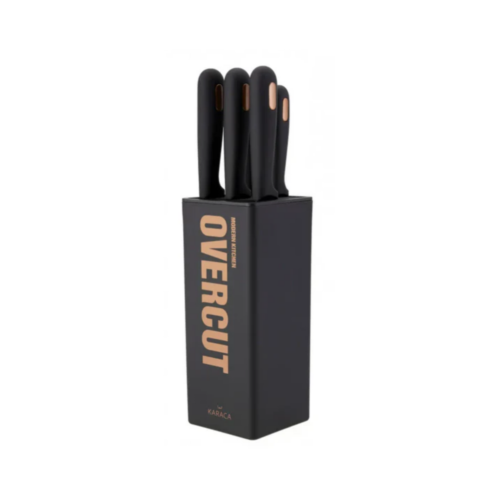 Karaca Overcut 6-Piece Kitchen Knives - Karrari