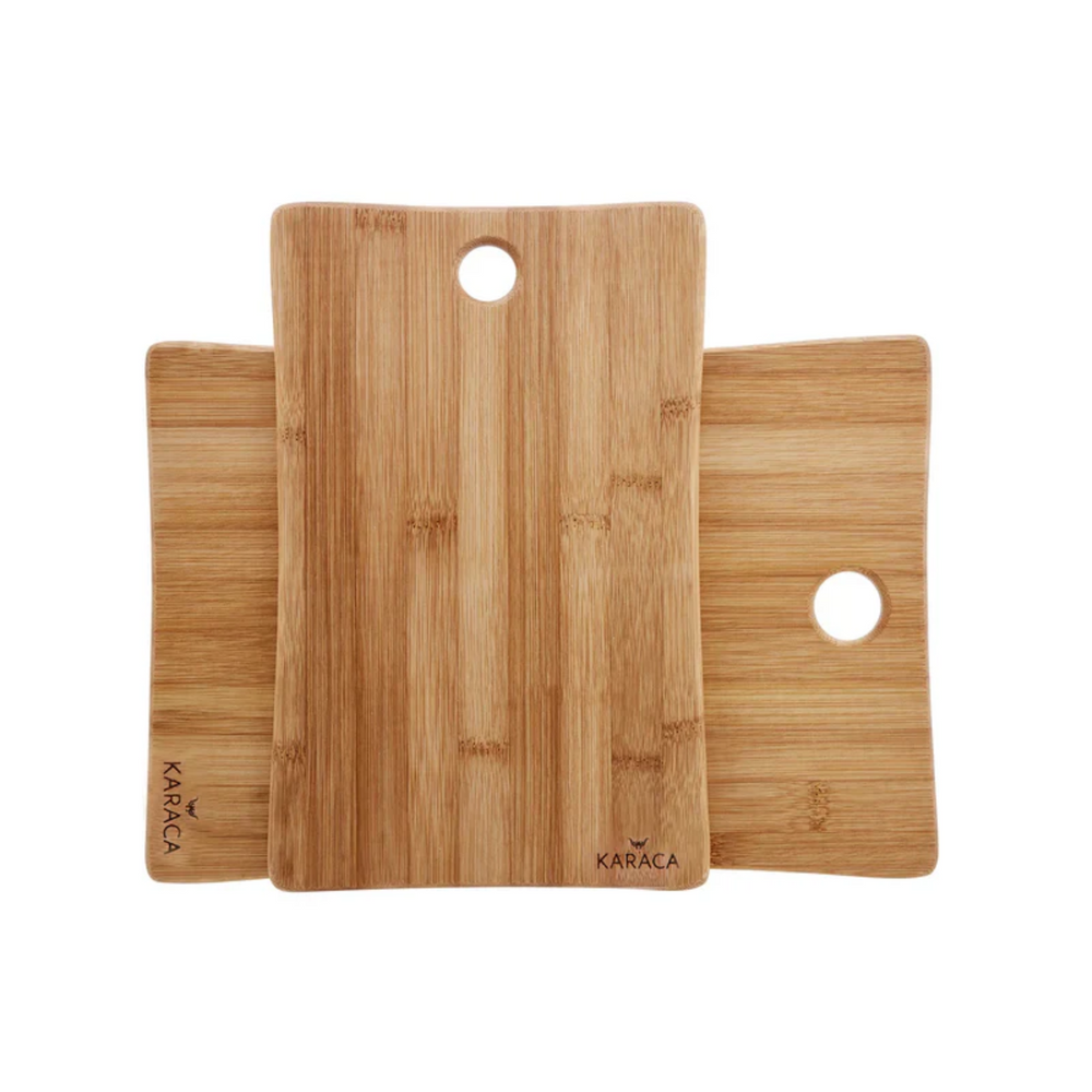 Karaca Bamboo Cutting Board Set – 2 Piece - Karrari