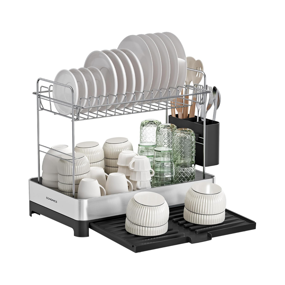 2-Tier Expandable Stainless Steel Rack - Karrari