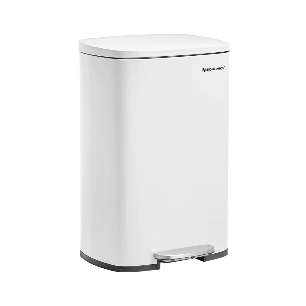 50L Steel Pedal Waste Bin with Soft-Close Lid - Karrari
