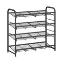 4-Tier Stackable Metal Shoe Rack (Holds upto 16 Pairs) - Karrari