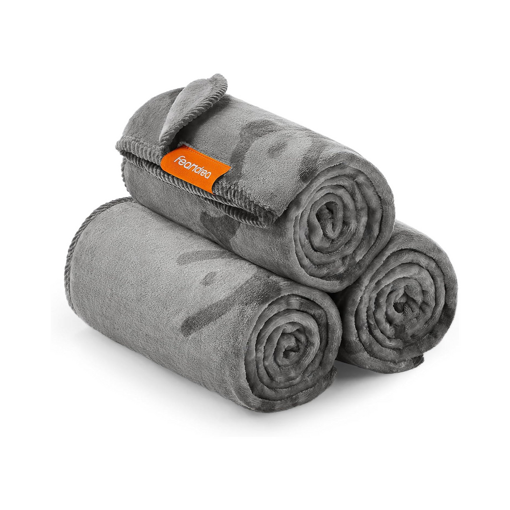 3-Pack Dog Blankets Washable, L, 127 x 102 cm - Karrari